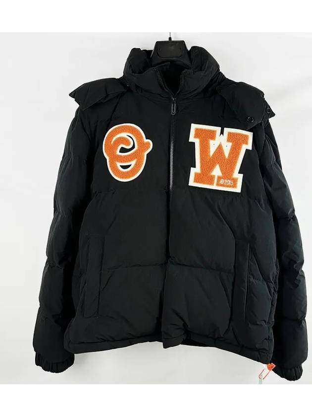 OW patch puffer down padding - OFF WHITE - BALAAN 3