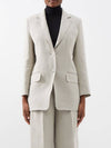 Women's OVERSIZED LINEN BLAZER Jacket 2310410238600ADELCHI001 - MAX MARA - BALAAN.