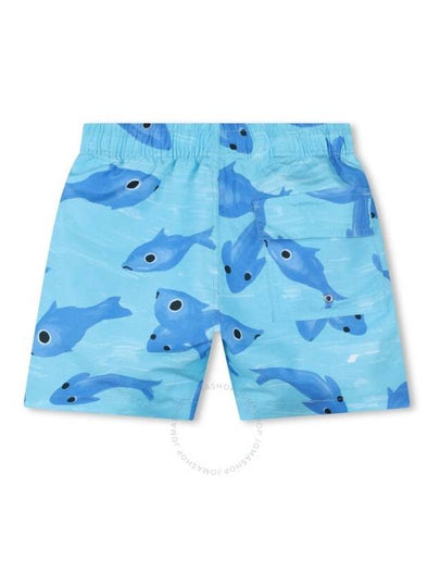 Givenchy Boys Fish Print Swim Trunks Size 10Y - GIVENCHY - BALAAN 2