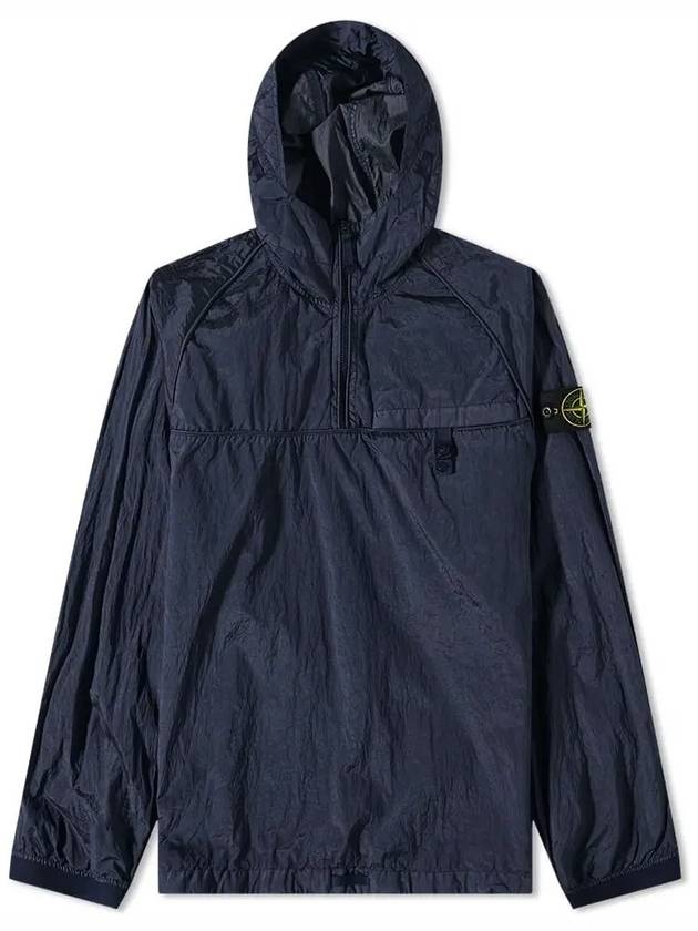 Men's Waffen Patch Metal Nylon Anorak Navy - STONE ISLAND - BALAAN 4