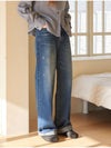 Roll up Denim Pants Blue - CORCA - BALAAN 3