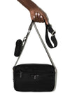 Re-Nylon Rectangle Shoulder Bag Black - PRADA - BALAAN 4