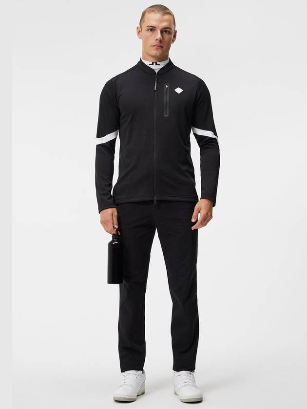 Highlands Mid Layer Zip-Up Jacket Black - J.LINDEBERG - BALAAN 4