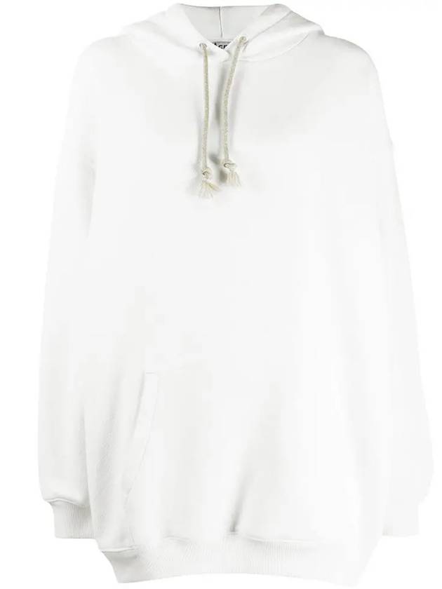 Back Label Patch Hooded Top White - ACNE STUDIOS - BALAAN 3