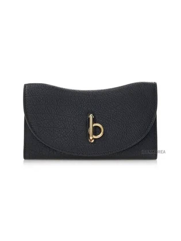 Rocking Horse Leather Medium Wallet Black - BURBERRY - BALAAN 2