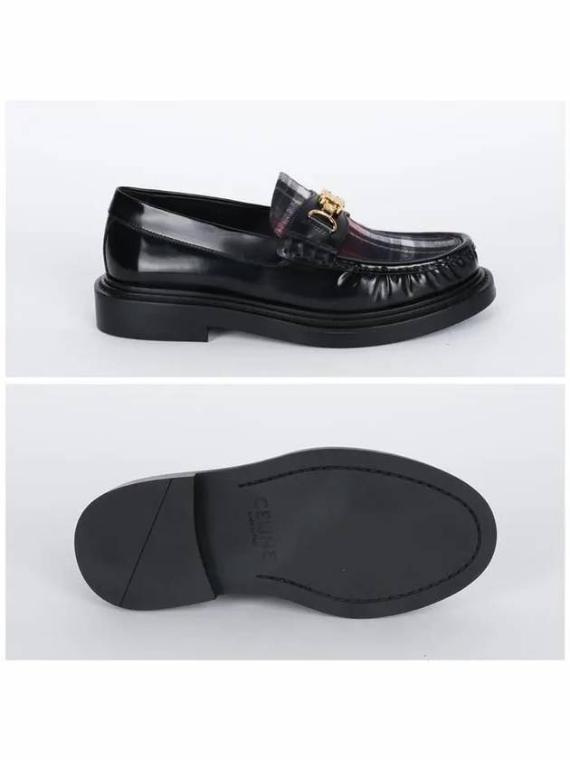 Universite Triomphe Chain Loafers Black - CELINE - BALAAN 4