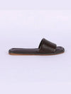 Women's Monili Leather Slides Brown MZIZC2150 TZLIZ C8279 - BRUNELLO CUCINELLI - BALAAN 2