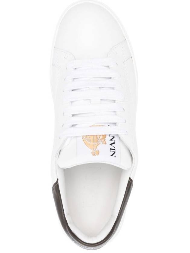 Lanvin Ddb0 Sneaker With Contrasted Embroideries Shoes - LANVIN - BALAAN 2