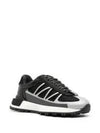 5050 Lace Up Low Top Sneakers Black - MAISON MARGIELA - BALAAN 2