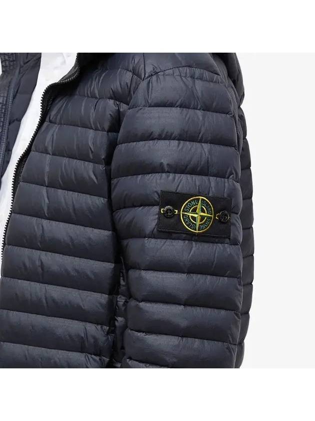 Loom Woven Chambers R-Nylon Down-TC Packable Jacket Navy - STONE ISLAND - BALAAN 4