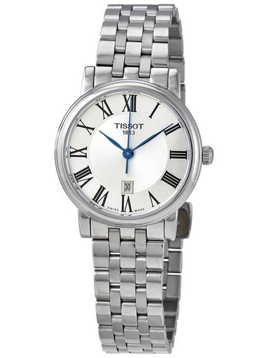 Tissot Carson Premium Lady Quartz Silver Dial Ladies Watch T122.210.11.033.00 - TISSOT - BALAAN 1