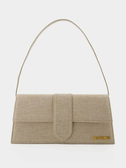 Le Bambino Long Flap Shoulder Bag Light Beige - JACQUEMUS - BALAAN 2