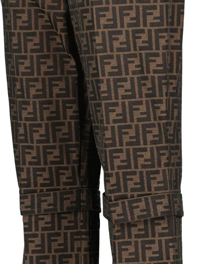 Fendi Trousers Brown - FENDI - BALAAN 3