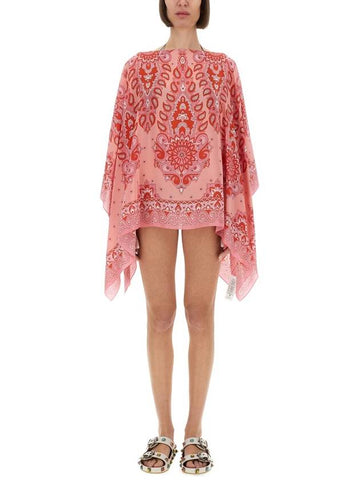 SILK PONCHO - ETRO - BALAAN 1