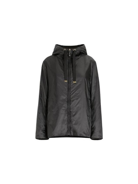 Green H Technical Canvas Jacket Black - MAX MARA - BALAAN 1