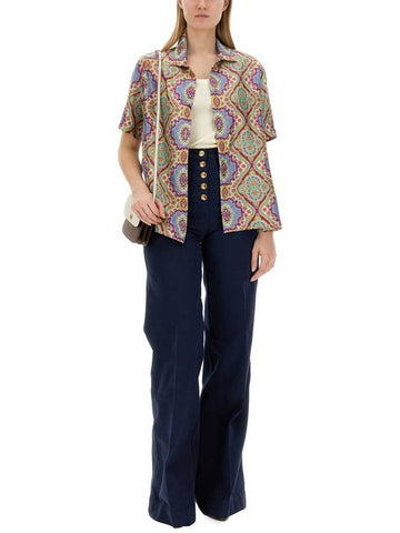 PRINTED SILK SHIRT - ETRO - BALAAN 1