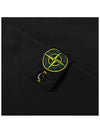 Wappen Patch Zip-up Bomber Jacket Black - STONE ISLAND - BALAAN 5