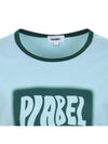 Wave color combination T-shirt MW3ME275SBL - P_LABEL - BALAAN 4