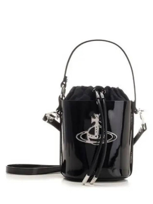 Daisy bucket bag black 4302002MUL001ON403 - VIVIENNE WESTWOOD - BALAAN 1