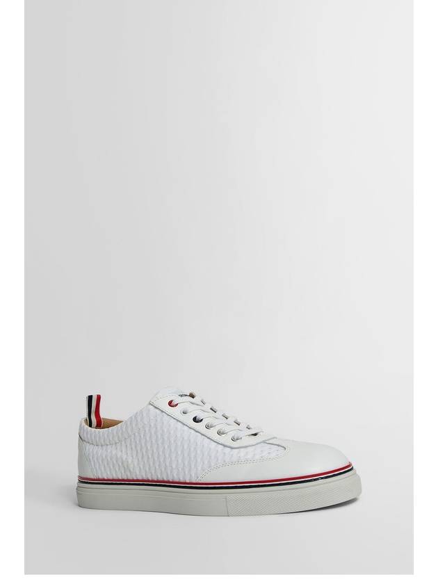 Men's Heavy Athletic Low Top Sneakers White - THOM BROWNE - BALAAN 4