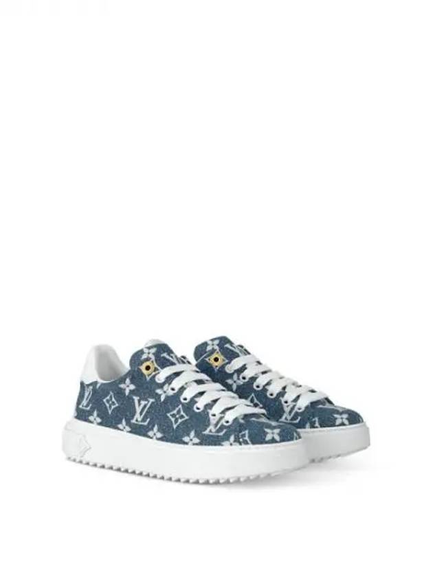 Time Out Low Top Sneakers Light Blue - LOUIS VUITTON - BALAAN 2