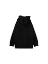 Alexander McQUEEN Half Zip Up Oversized Maxi Hood 731635 QUX63 1000 - ALEXANDER MCQUEEN - BALAAN 2