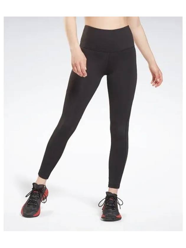 SH Beyond The Sweat Leggings Black GU9521 - REEBOK - BALAAN 1