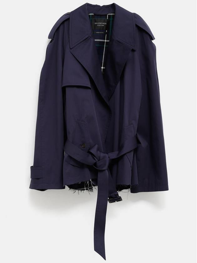 Cropped Trench for women - BALENCIAGA - BALAAN 1