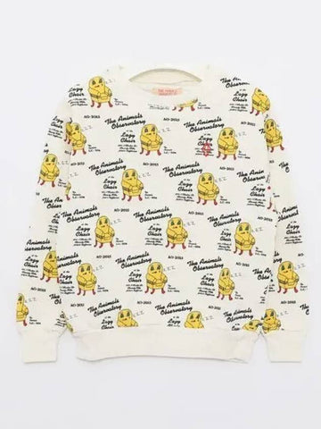 Chair Bear Kids Sweatshirt Girls S24029 245 BR 271031 1040584 - THE ANIMALS OBSERVATORY - BALAAN 1