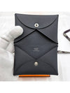 Calvi card holder wallet Appsong Black Greasemisty H064954CK - HERMES - BALAAN 3