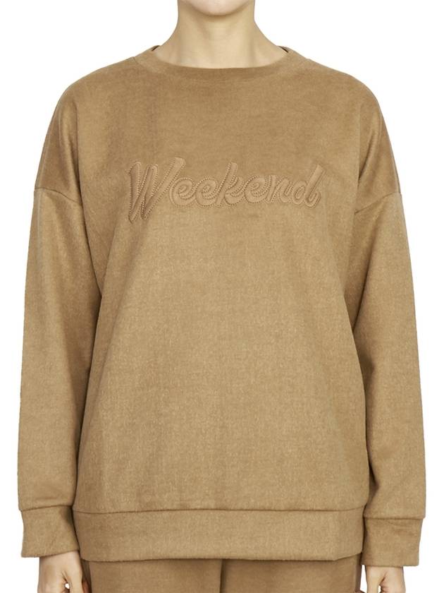 Molveno Molveno Sweatshirt Camel - MAX MARA - BALAAN 4