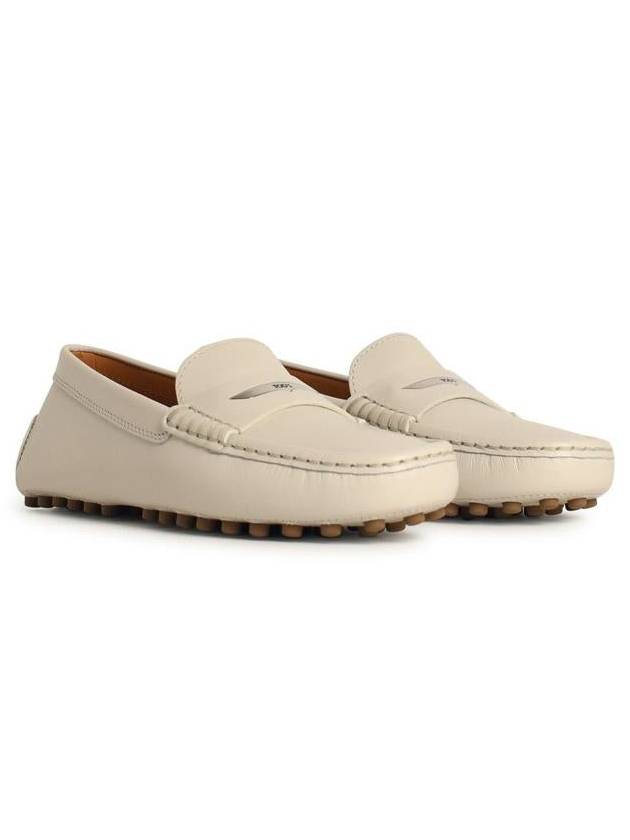 Tod'S White Leather Loafers - TOD'S - BALAAN 2