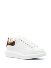 Leopard Tab Low Top Sneakers White - ALEXANDER MCQUEEN - BALAAN 6