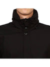 Metropolis Series HyST Stand Collar Zip Up Jacket Black - CP COMPANY - BALAAN 7