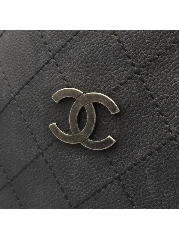 Black 2 WAY bag - CHANEL - BALAAN 3