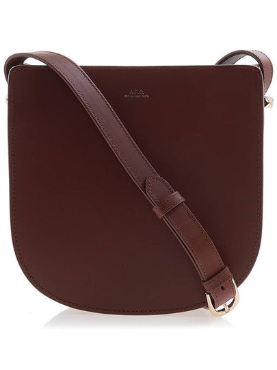 Geneve Smooth Leather New Shoulder Bag Brown - A.P.C. - BALAAN 2