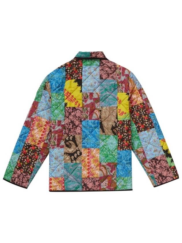 Reversible Patchwork Quilted Jacket Multicolor - SUPREME - BALAAN 3