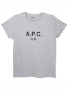 Cotton logo short sleeve Tshirt - A.P.C. - BALAAN 2