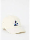 Tyron Embroidered Logo Ball Cap White - ISABEL MARANT - BALAAN 2