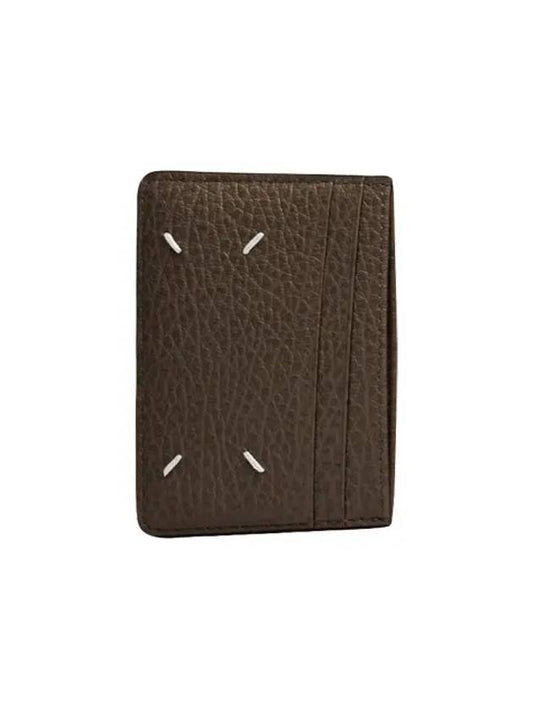 Four Stitches Card Wallet Brown - MAISON MARGIELA - BALAAN 2