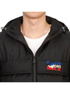 padded zip-up cardigan black - MONCLER - BALAAN 9