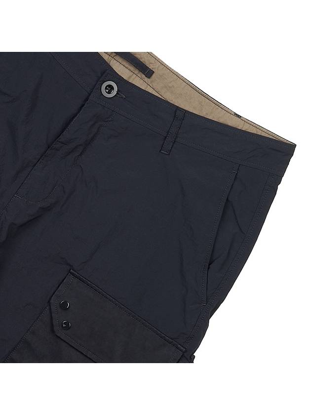 Nylon Tactel Cargo Bermuda Shorts Black - TEN C - BALAAN 5