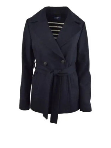 STE Laury Navy 2027 CC coat - SAINT JAMES - BALAAN 1