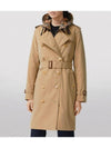 Women's Mid-Length Kensington Heritage Trench Coat Beige - BURBERRY - BALAAN 8