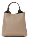 Leather Mini Tote Bag Brown - TOD'S - BALAAN 4