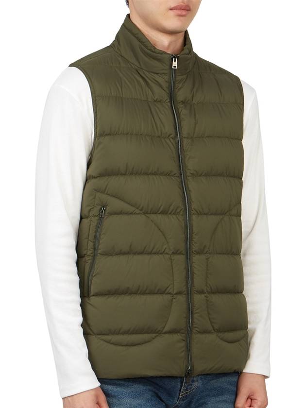 Down Padded Vest Khaki - HERNO - BALAAN 7