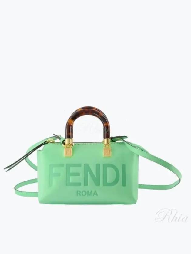 By The Way Small Leather Tote Bag Green - FENDI - BALAAN 2