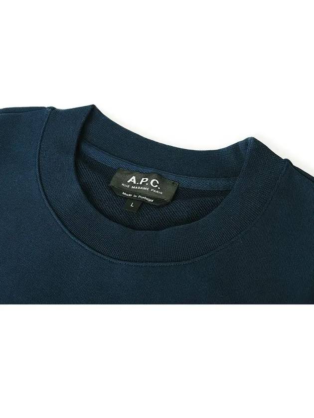 Men's Rufus Sweatshirt Navy - A.P.C. - BALAAN 4