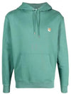 Fox Head Patch Regular Hoodie Pine Green - MAISON KITSUNE - BALAAN 2