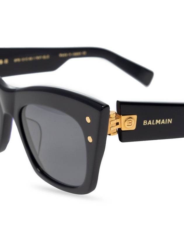 Balmain Sunglasses With Logo, Women's, Navy Blue - BALMAIN - BALAAN 4